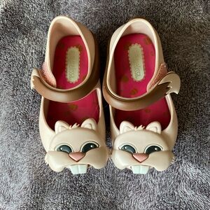Mini Melissa beaver toddler shoes